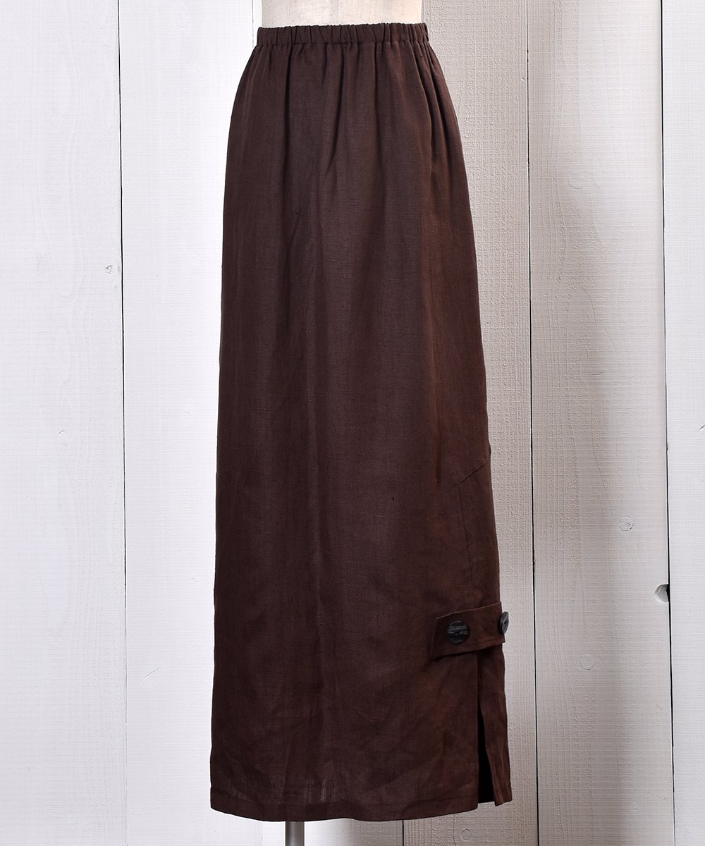  Side-slit Flare Skirt |ɥå ե쥢  ͥå  岰졼ץե롼 ࡼ