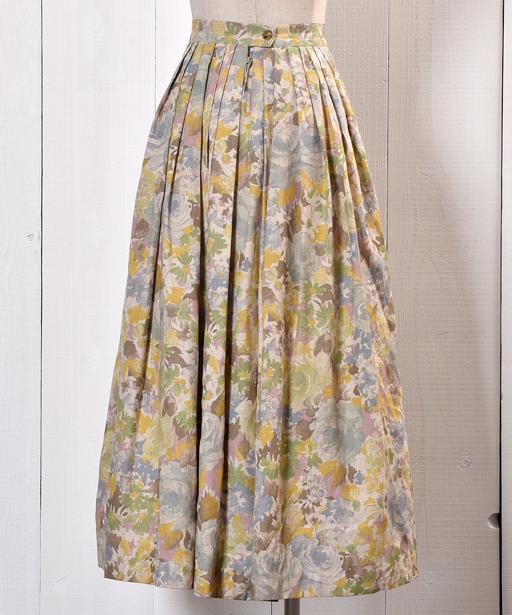 Made in GERMANY Watercolor Flower Pattern Skirt åɥ ̲   ȥͥ