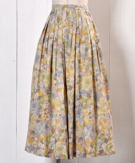 Made in GERMANY Watercolor Flower Pattern Skirt åɥ ̲    Υͥå 岰졼ץե롼 ࡼ