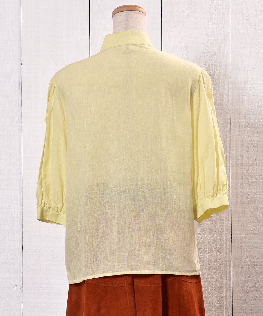 Short Sleeve Cutwork Cotton Shirt  ååȥ åȥ Ⱦµ ͥ