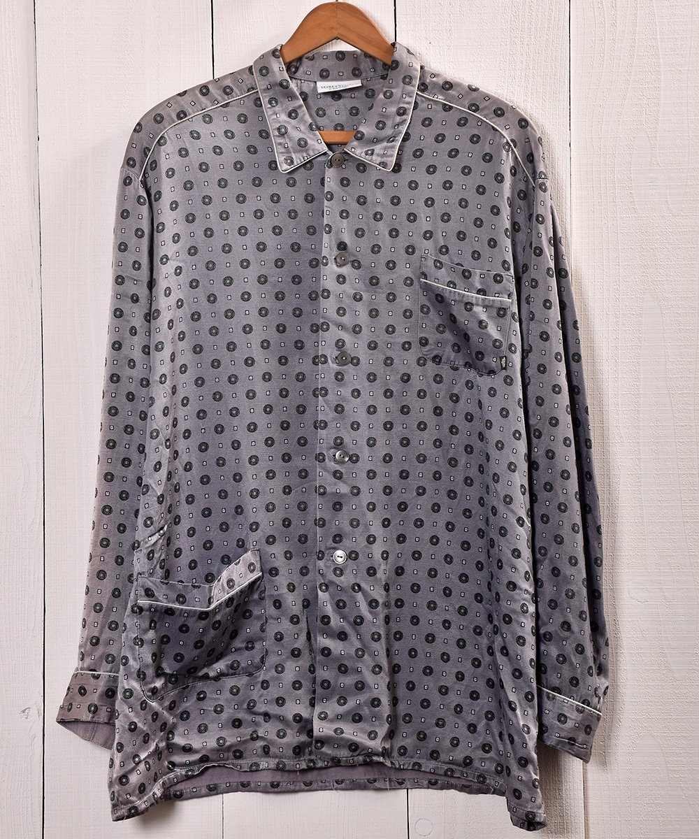  Multi Pattern Pajamas Shirt ѥޥ | 졼  ͥå  岰졼ץե롼 ࡼ