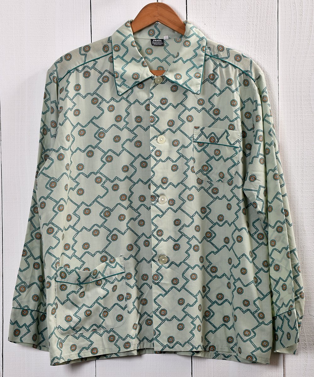  Multi Pattern Pajamas Shirt ѥޥ | ꡼  ͥå  岰졼ץե롼 ࡼ