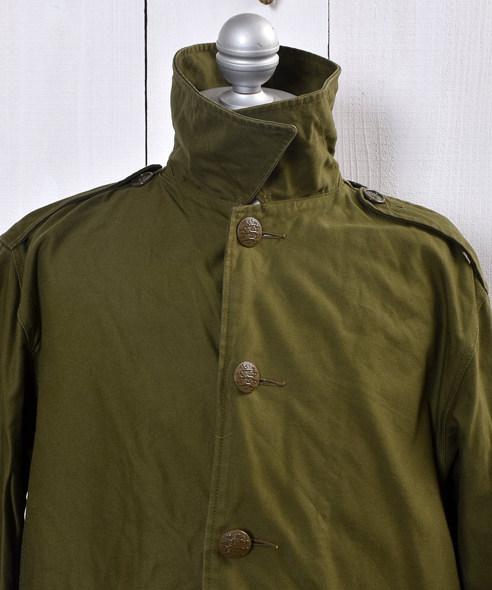 70's Denmark Army Field Coat｜70年代 デンマーク軍 フィールドコート - 古着のネット通販サイト  古着屋グレープフルーツムーン(Grapefruitmoon)Onlineshop ヴィンテージアイテム・レトロファッション