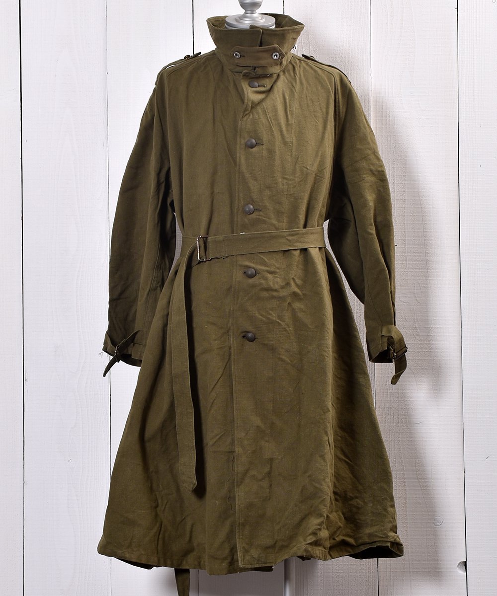  French Army M35 Motorcycle Coat Size2åե󥹷 M35 ⡼륳 2  ͥå  岰졼ץե롼 ࡼ