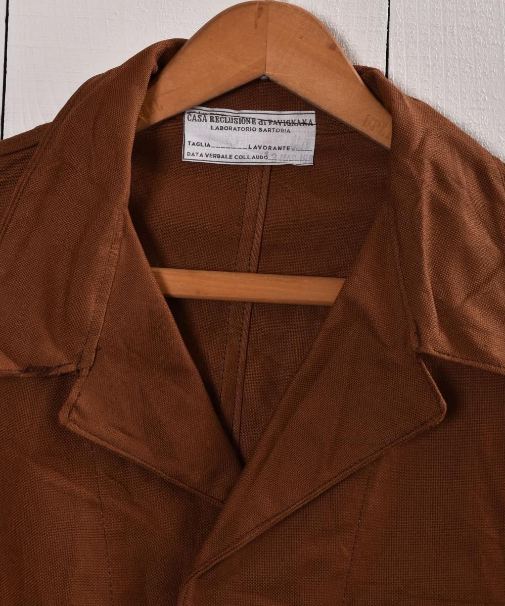 Made in Italy Work Jacket | イタリア製 ワークジャケット | ユーロワーク - 古着屋グレープフルーツ  ムーン(Grapefruitmoon)Onlineshop