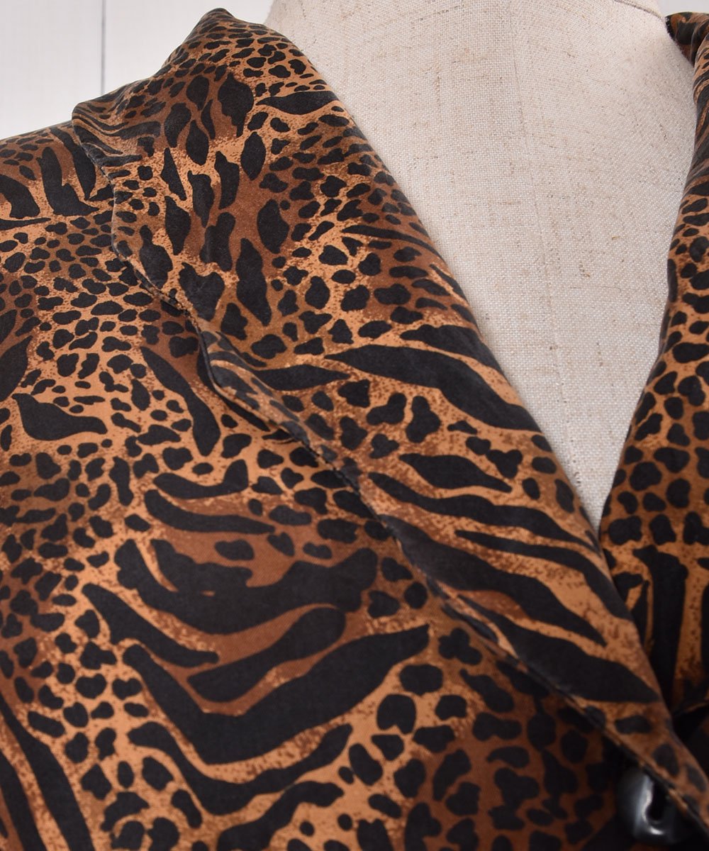 Multi Pattern Silk Short Sleeve Shirtåޥѥ 륯 Ⱦµĥͥ