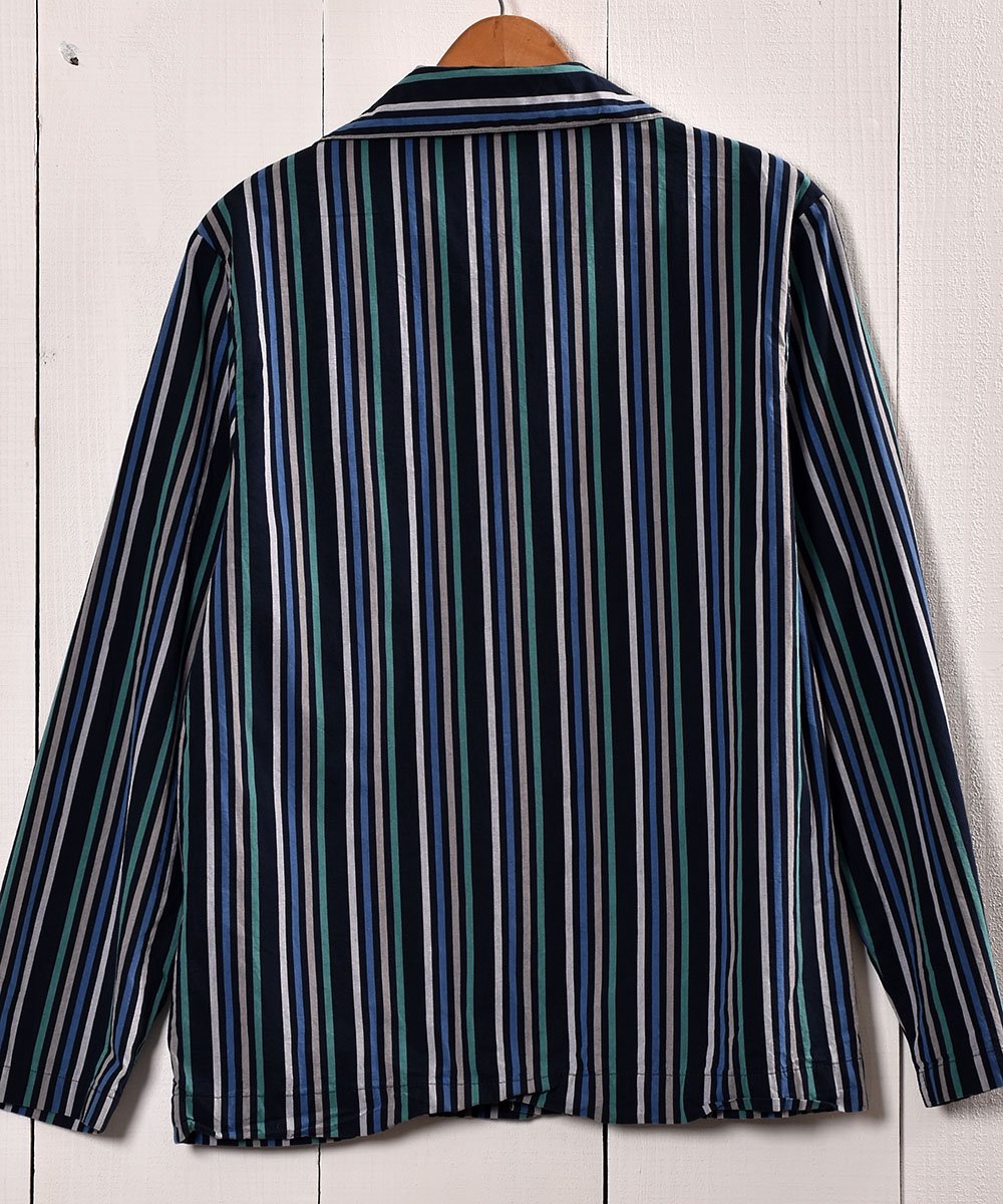 Stripe Pattern Pajamas Shirt | ȥ饤 ѥޥġ꡼ߥͥӡͥ