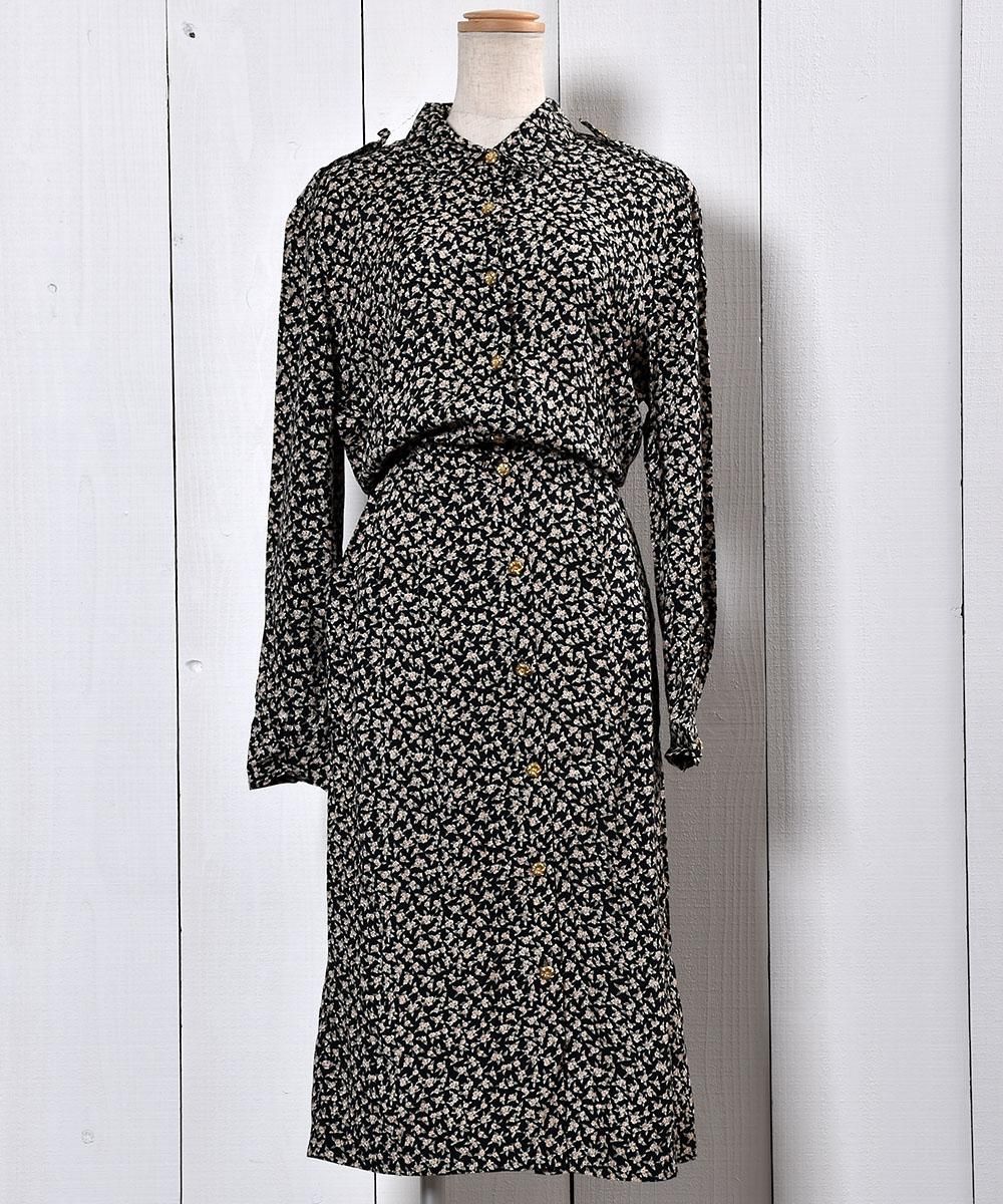 Made in USA Small Flower Pattern One Piece | アメリカ製 小花