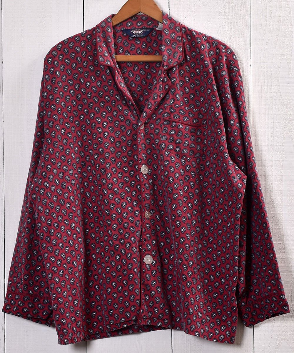  Paisley Pattern Pajamas Shirt åڥ꡼ѥޥ | åɷ  ͥå  岰졼ץե롼 ࡼ
