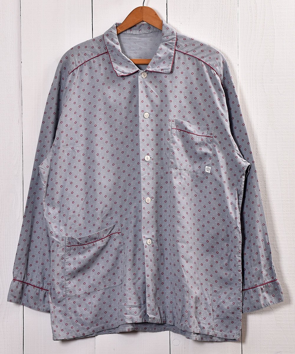 Dot Pattern Pajamas Shirt åɥå ѥޥ | 졼  ͥå  岰졼ץե롼 ࡼ