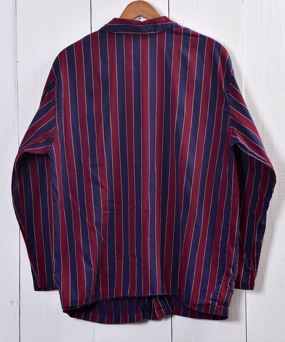 regimental stripe Pajamas Shirt å쥸󥿥륹ȥ饤 ѥޥ | åɷ | ͥӡϥͥ