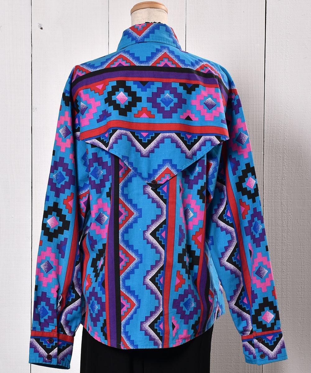 Made in USA Native Pattern Shirtåꥫ ͥƥ Ĺµĥͥ