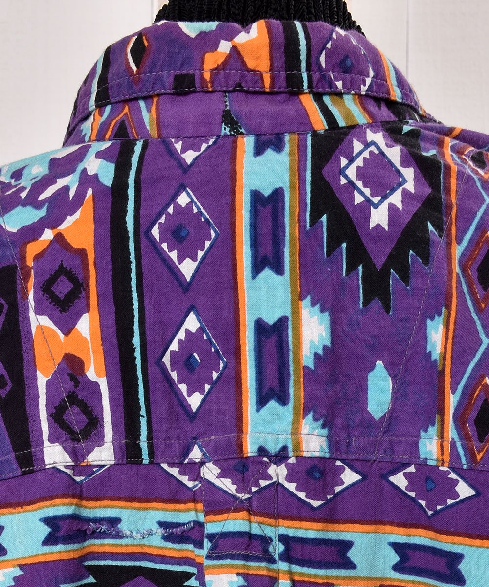 Purple Native Pattern Shirtåͥƥ Ĺµĥͥ