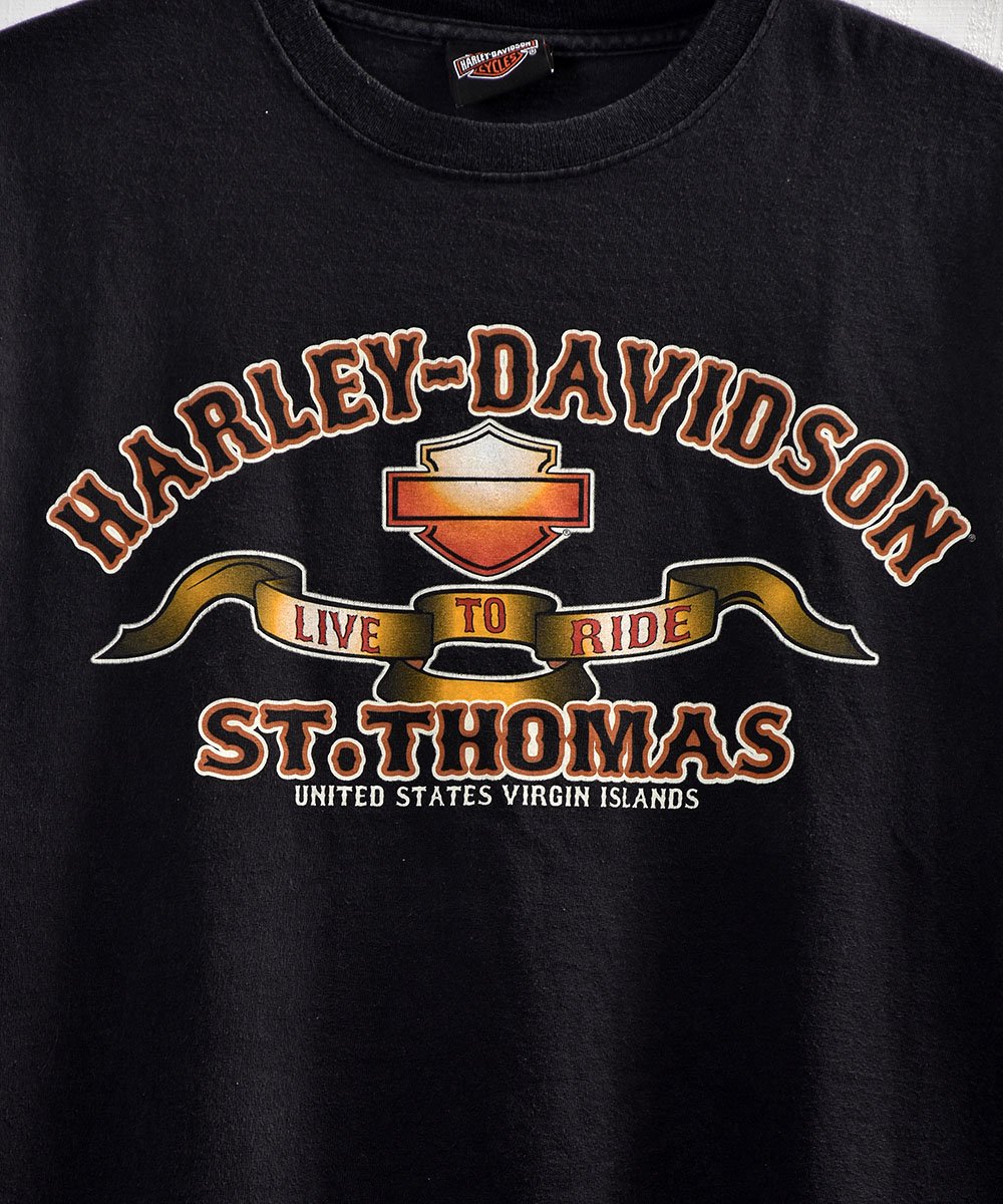 HARLEY-DAVIDSON” Print T Shirts | 「ハーレーダビッドソン」プリントTシャツ - 古着のネット通販サイト  古着屋グレープフルーツムーン(Grapefruitmoon)Onlineshop ヴィンテージアイテム・レトロファッション