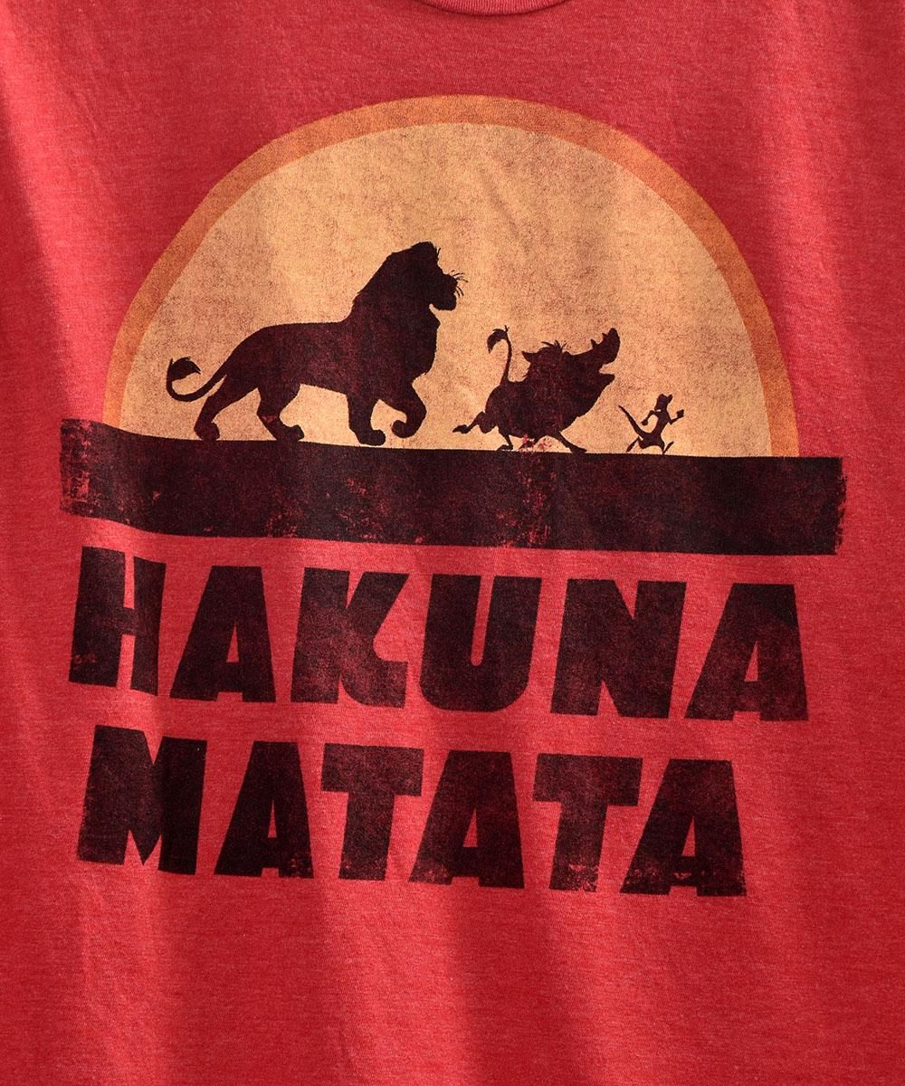 DISNEY” LION KING Print T Shirt｜「ディズニー」ライオン