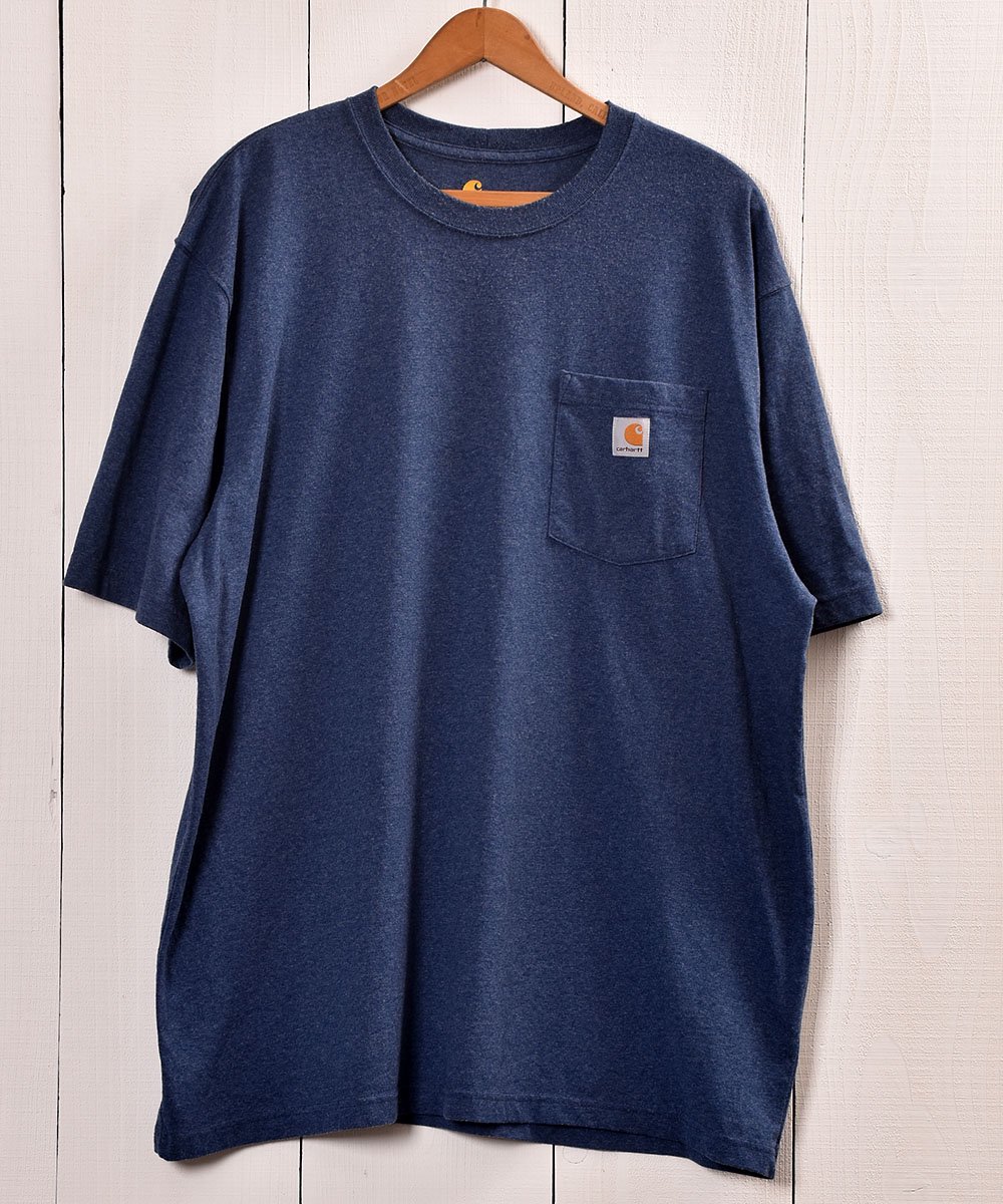Carhartt” pocket T shirt | 「カーハート」ポケットTシャツ | ブルー ...
