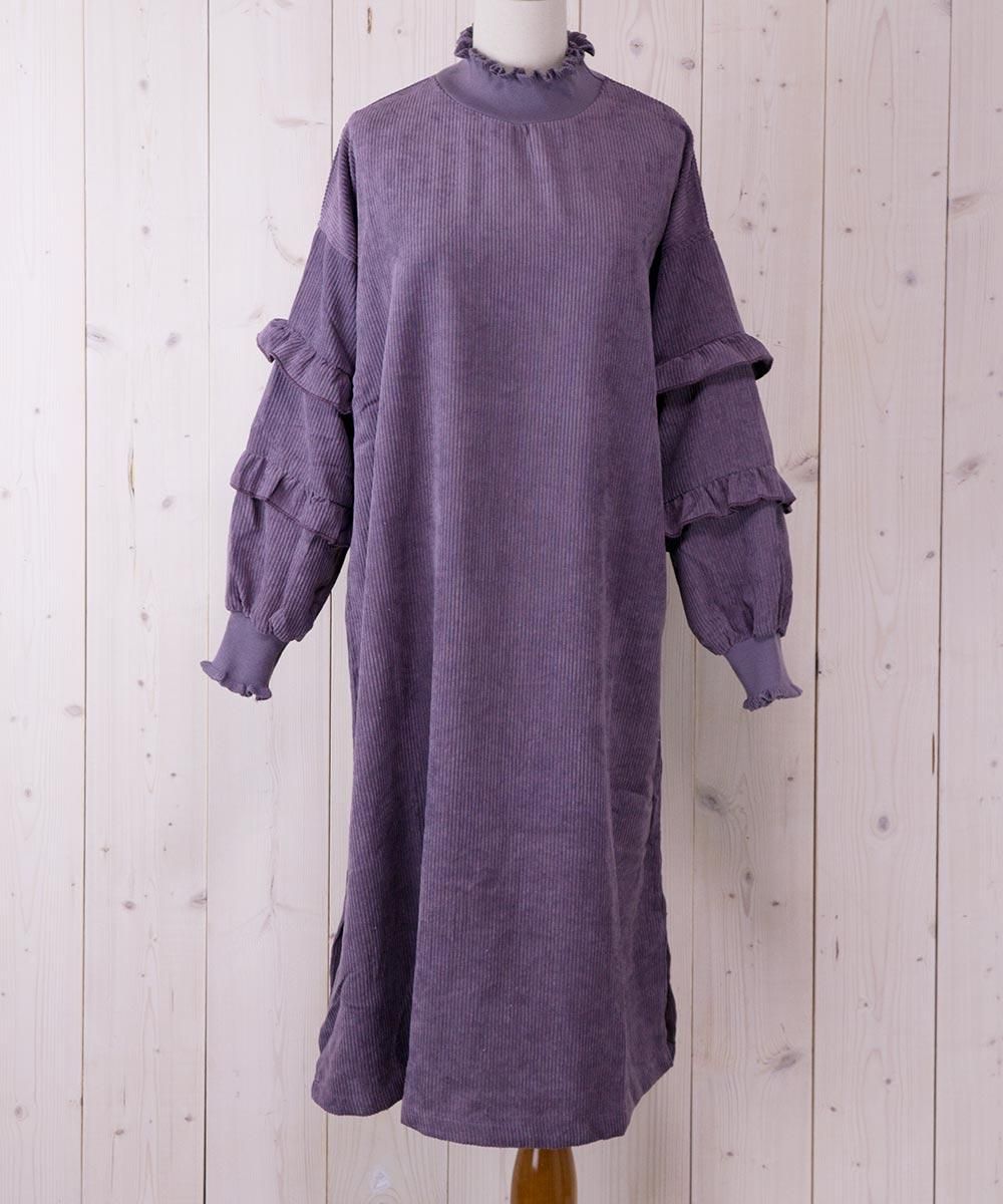 4 Color Available Elcamino Corduroy Long Sleeve Frill One Piece コーデュロイ ロングスリーブワンピース パープル 古着のネット通販サイト 古着屋グレープフルーツムーン Grapefruitmoon Onlineshop ヴィンテージアイテム レトロファッション 4 Color Available Elcamino Corduroy Long Sleeve Frill One Piece コーデュロイ ロングスリーブワンピース パープル 古着のネット通販サイト 古着屋グレープフルーツムーン Grapefruitmoon Onlineshop ヴィンテージアイテム レトロファッション