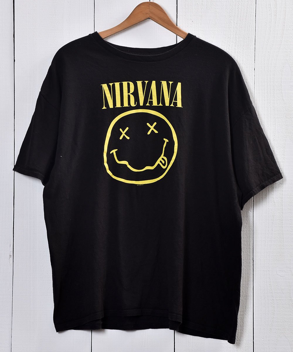 NIRVANA” Band T Shirt｜「ニルバーナ」 バンドTシャツ - 古着のネット 