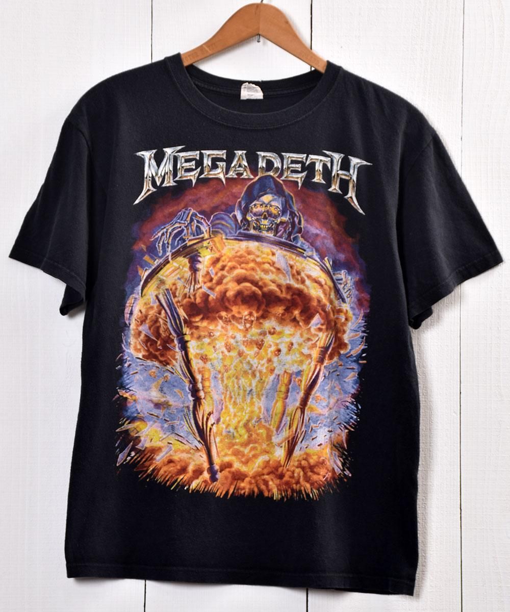 メガデスのMEGADETH ツアーT バンドT - Tシャツ/カットソー(半袖/袖なし)