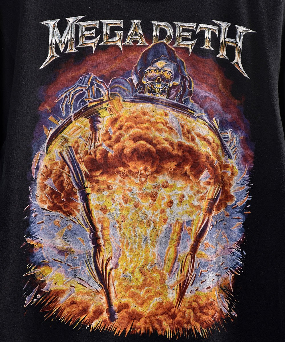 MEGADETH” Band T Shirt｜「メガデス」 バンドTシャツ - 古着のネット