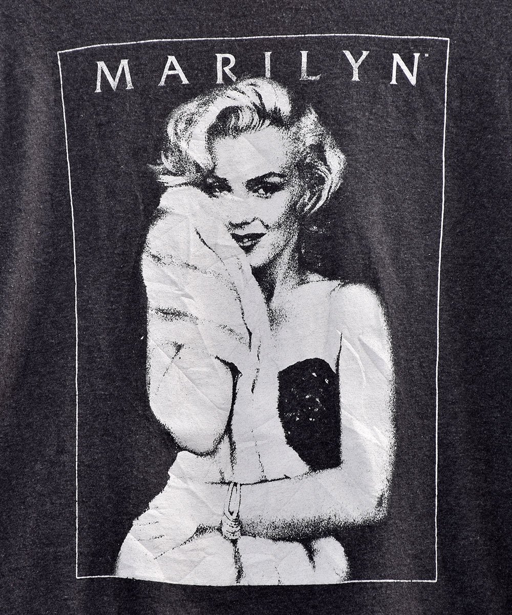 激レア XL Marilyn マリリンモンロー シリアルキラー Tシャツ 黒-