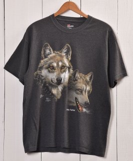 Animal Print T Shirts | ˥ޥץT  |wolf| | Henes Υͥå 岰졼ץե롼 ࡼ