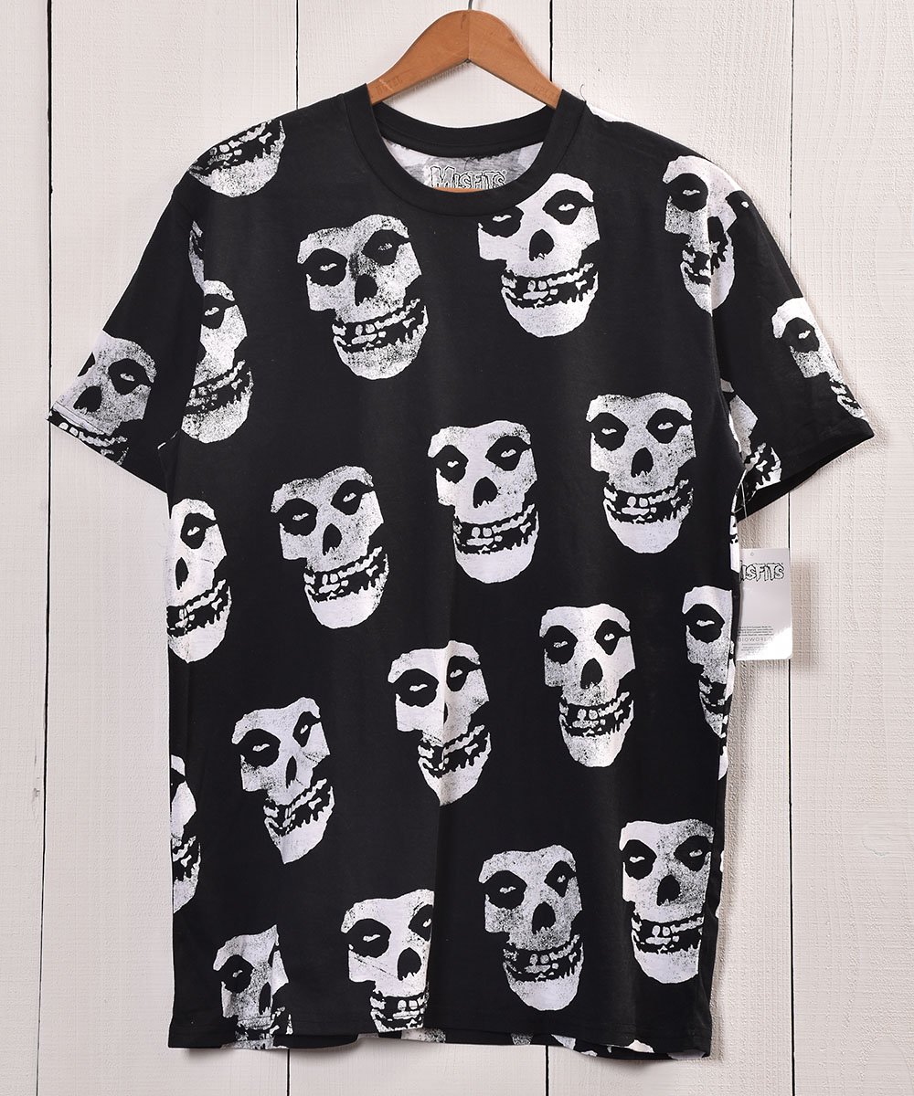 The Misfits Multi Pattern Band T Shirt｜「ミスフィッツ」 総柄