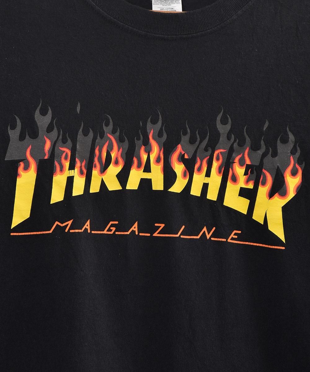 Thrasher Print T Shirts スラッシャー プリントtシャツ ブラック系 古着のネット通販サイト 古着屋グレープフルーツムーン Grapefruitmoon Onlineshop ヴィンテージアイテム レトロファッション Thrasher Print T Shirts スラッシャー プリントtシャツ ブラック系 古着のネット通販サイト 古着屋グレープフルーツムーン Grapefruitmoon Onlineshop ヴィンテージアイテム レトロファッション
