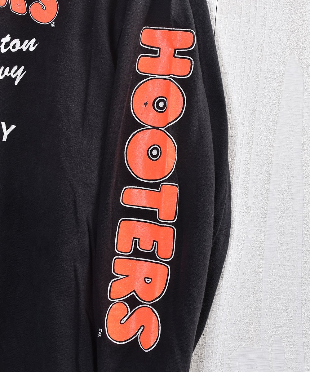 HOOTERS” Print Long sleeve T Shirt | フーターズプリント 長袖
