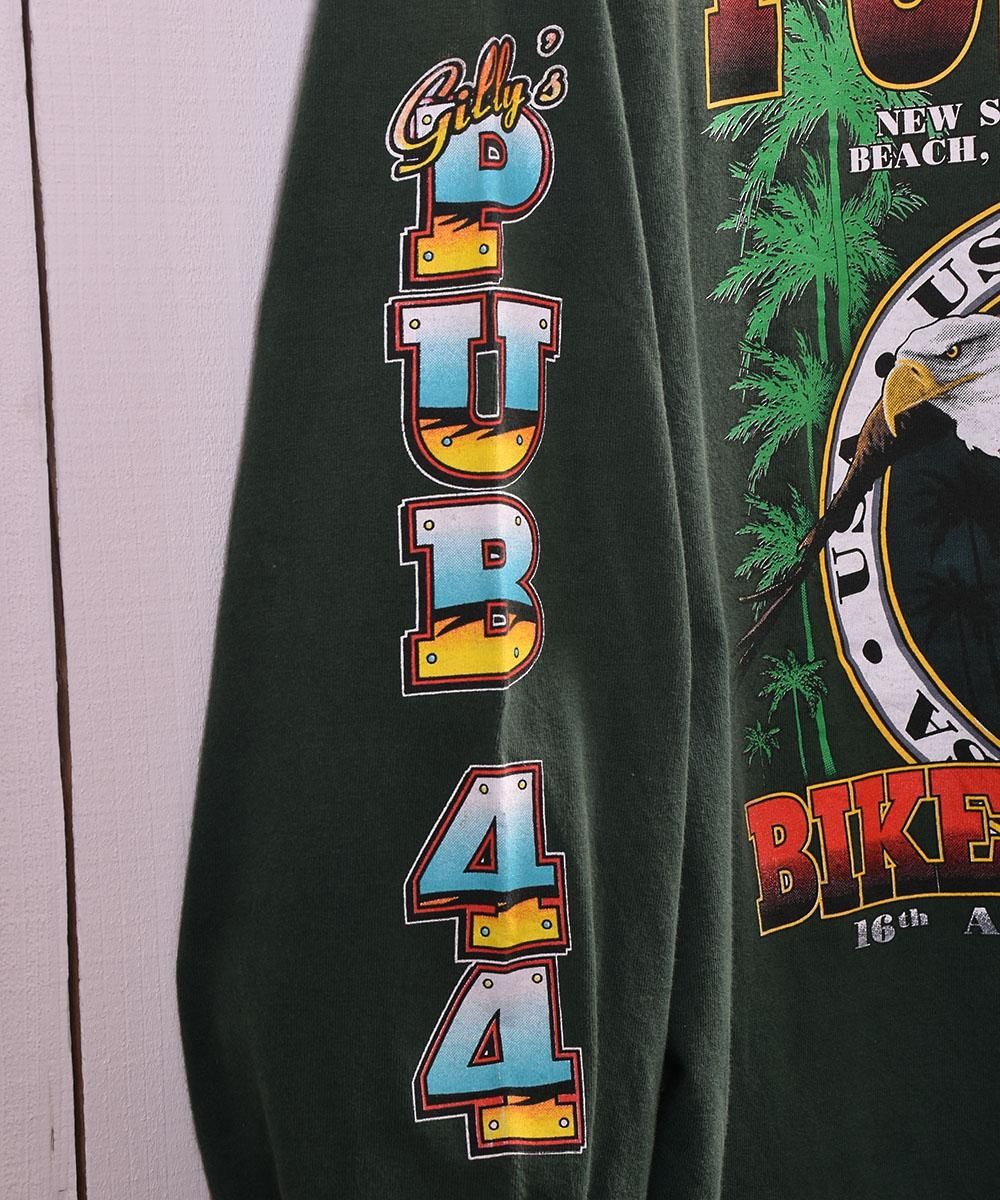 最終値下げ ファイヤー プリント ロンT ARIZONA BIKE WEEK Bike Week” Print Long Sleeve T-shirt | 長袖 Tシャツ | ロンT