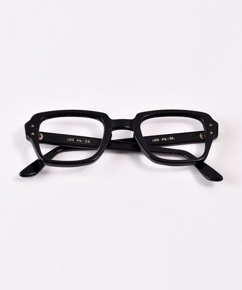 60's～70's Vintage US Military GI Glasses Type Black｜60～70年代 