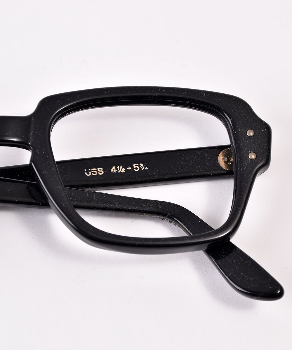 60's～70's Vintage US Military GI Glasses Type Black｜60～70年代