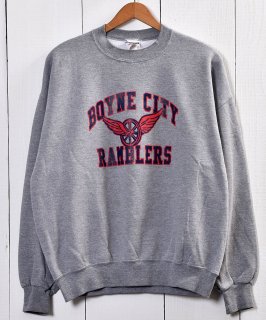 BOYNE CITY RAMBLERS Print Sweatåեȥץȥåȡ졼 Υͥå 岰졼ץե롼 ࡼ