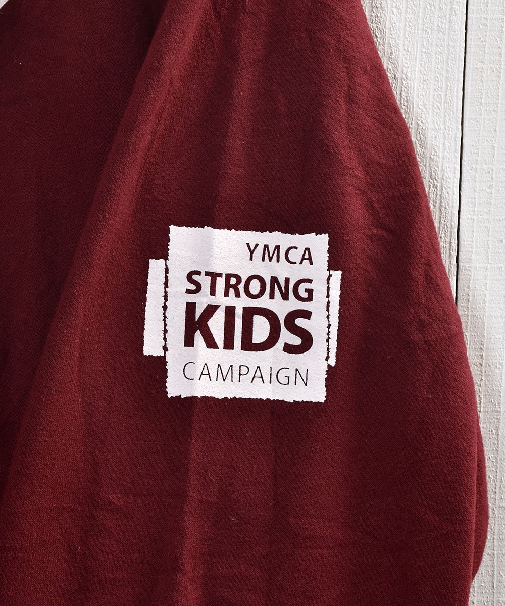 YMCA STRONG KIDS CAMPAIN Print SweatYMCAåڡ ץȥå 磻åɥͥ