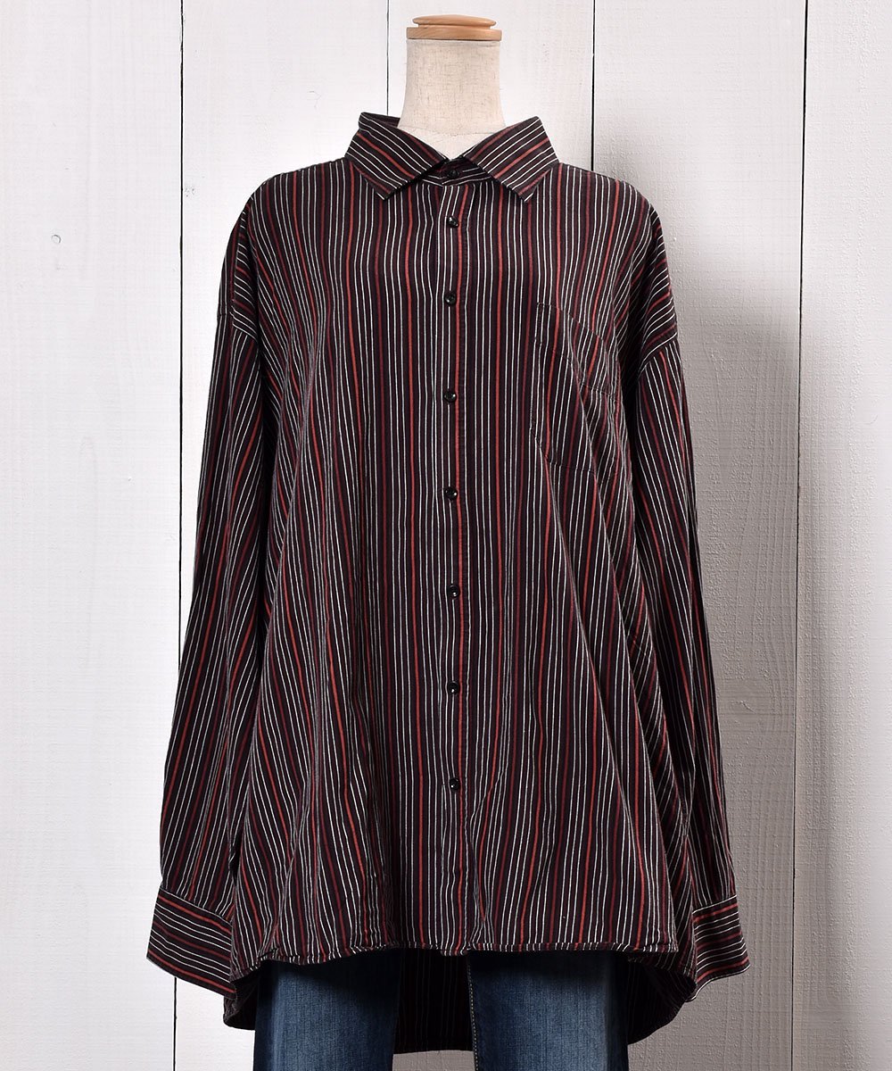 Long Sleeve Shirt Stripe Ĺµ ȥ饤 Сͥ
