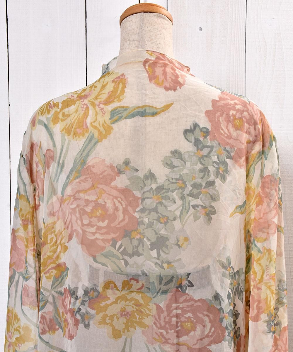 Flower Pattern Sheer Gownò ͥ