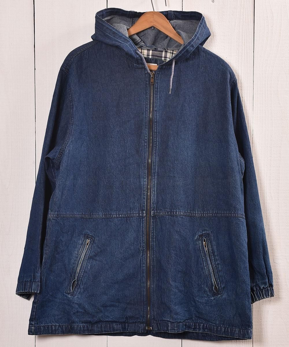 【新品タグ付】DENIM DUNGAREE デニム フード付きジャケット