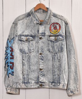 Chemical Wash DenimJacket | ߥ륦å ǥ˥ॸ㥱å Υͥå 岰졼ץե롼 ࡼ