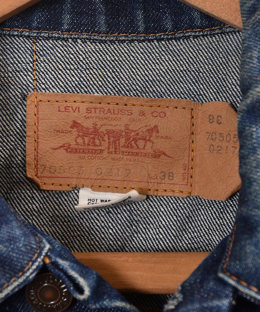 Levis 4th type Denim Jacket | 70505|リーバイス デニム Levis 4th type Denim Jacket | 70505|リーバイス デニム