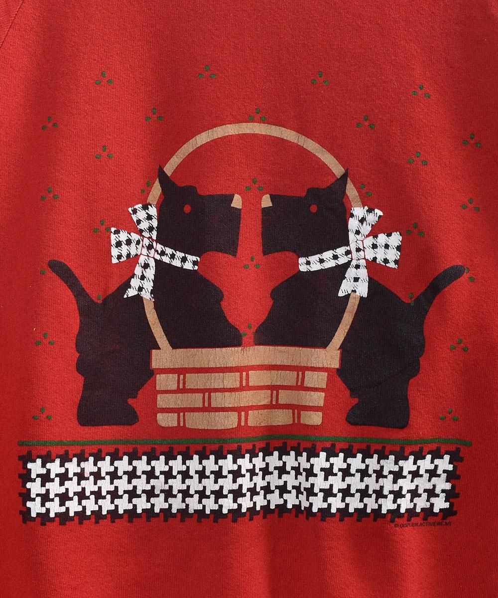 ade in USA Terrier Dog Print Sweatåꥫ ƥꥢץ åȥͥ