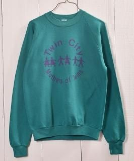 ヴィンテージ古着】tredici購入2toneカラー深緑バルーンコクーン