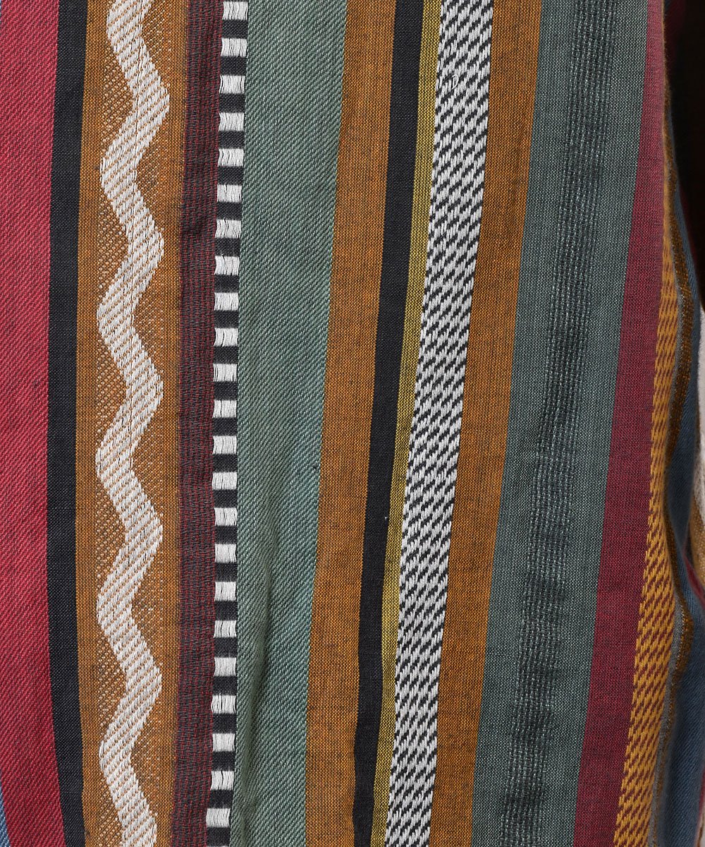 Made in India  Tailored Jacket Cotton Multi Stripeå ޥȥ饤 ơ顼ɥ㥱å  ͥ