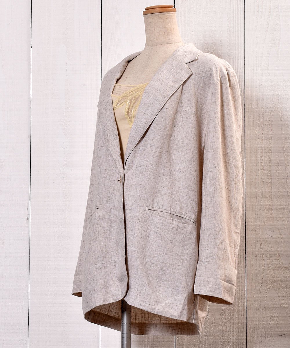  Tailored  Jacket linen åͥ ơ顼ɥ㥱å ̵ϥͥ
