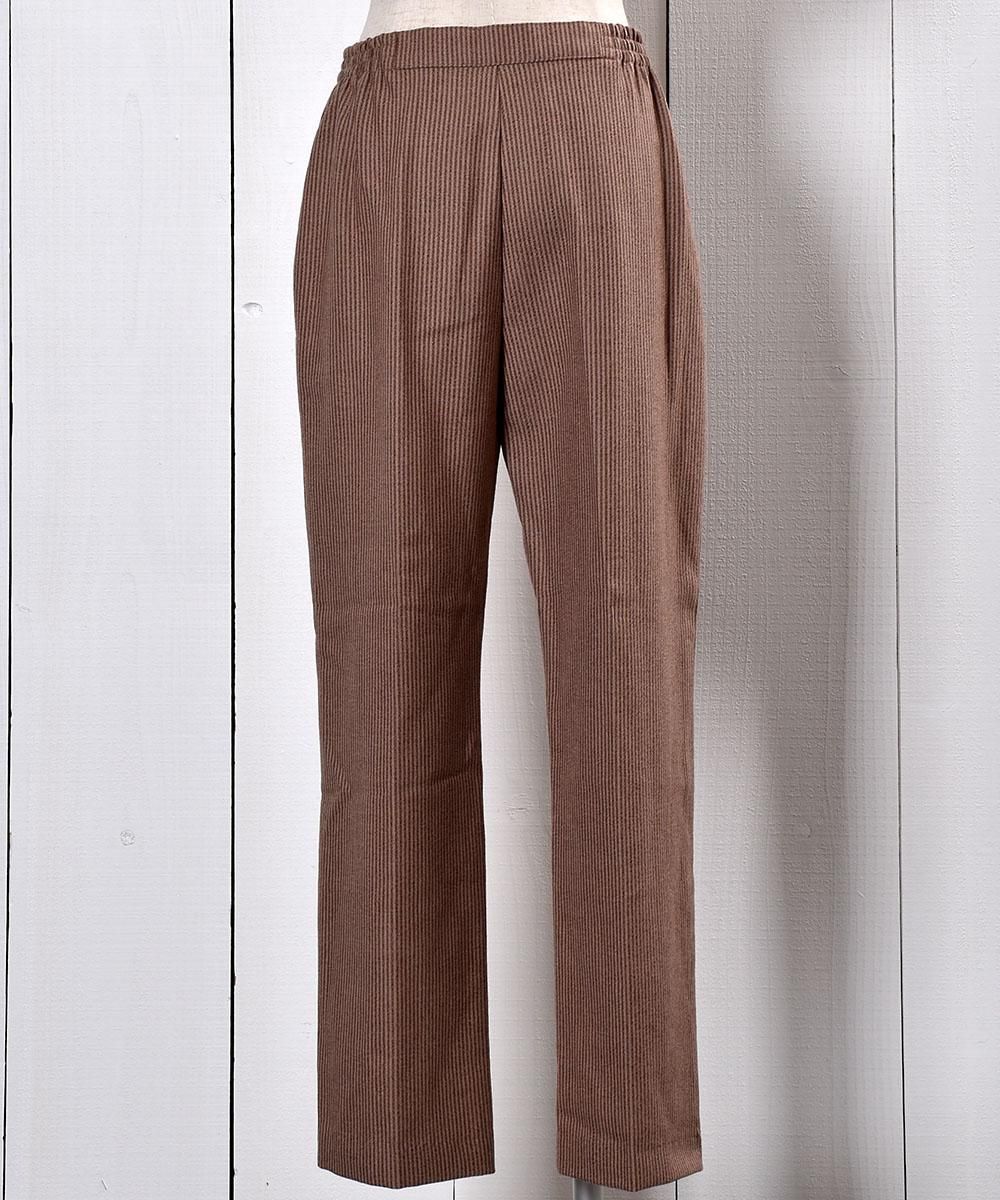 Brown Stipe  Pants | ȥ饤ץѥġͥ