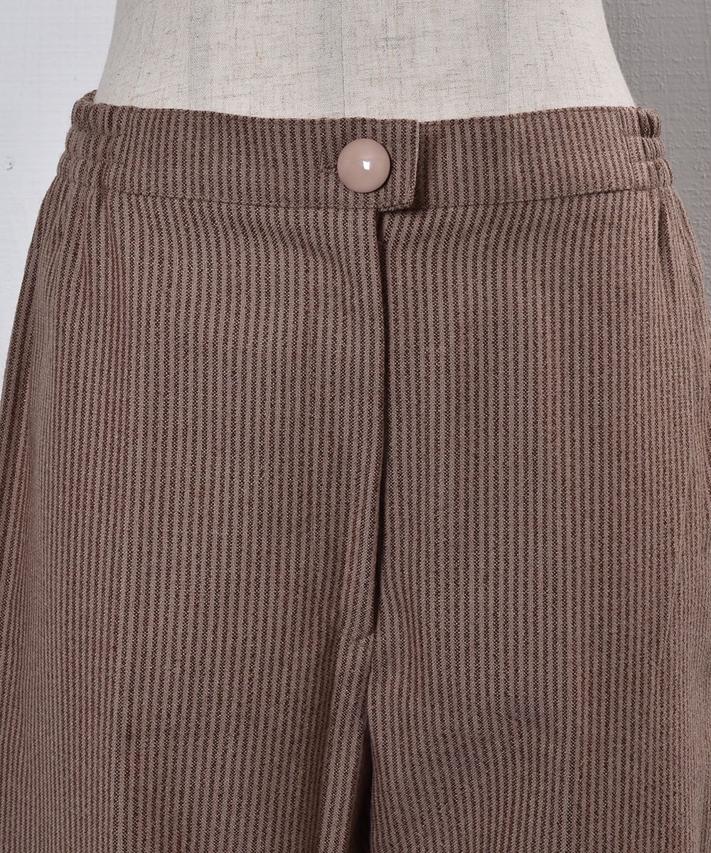 Brown Stipe  Pants | ȥ饤ץѥġͥ