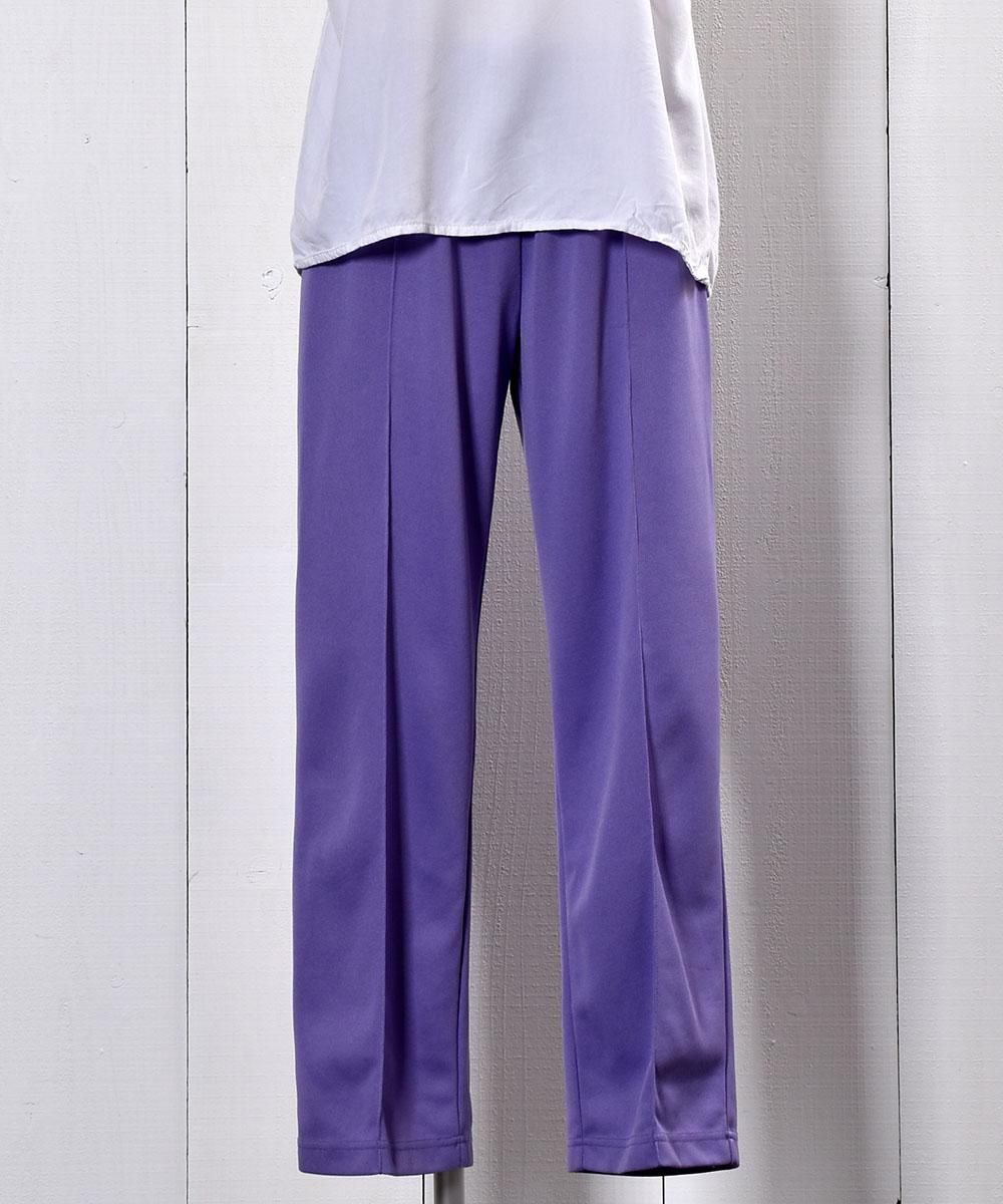 Purple Easy Pants | パープル シンプル イージーパンツ - 古着の