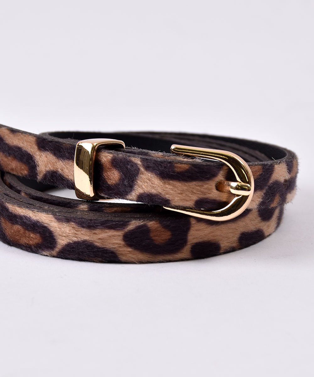 Harako Leopard Pattern Beltåϥ饳 쥪ѡ٥ȥͥ
