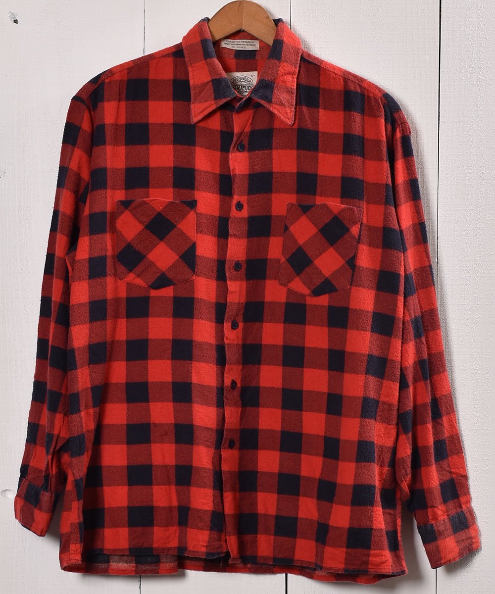  Block Check Flannel Shirt ֥åå եͥ   ͥå  岰졼ץե롼 ࡼ