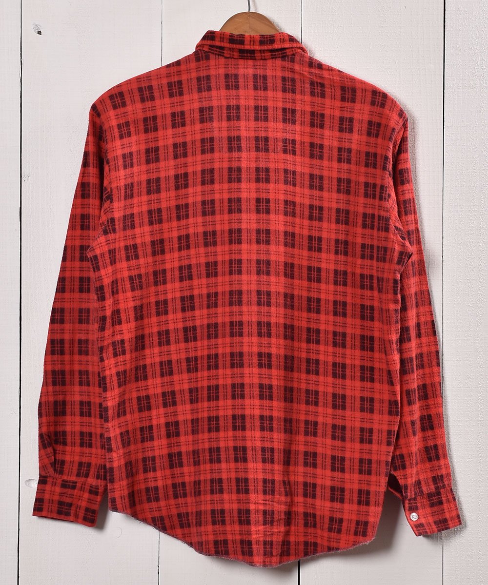 Print Light Flannel Shirt 饤ȥեͥ륷 ץȥͥ  åɷϥͥ