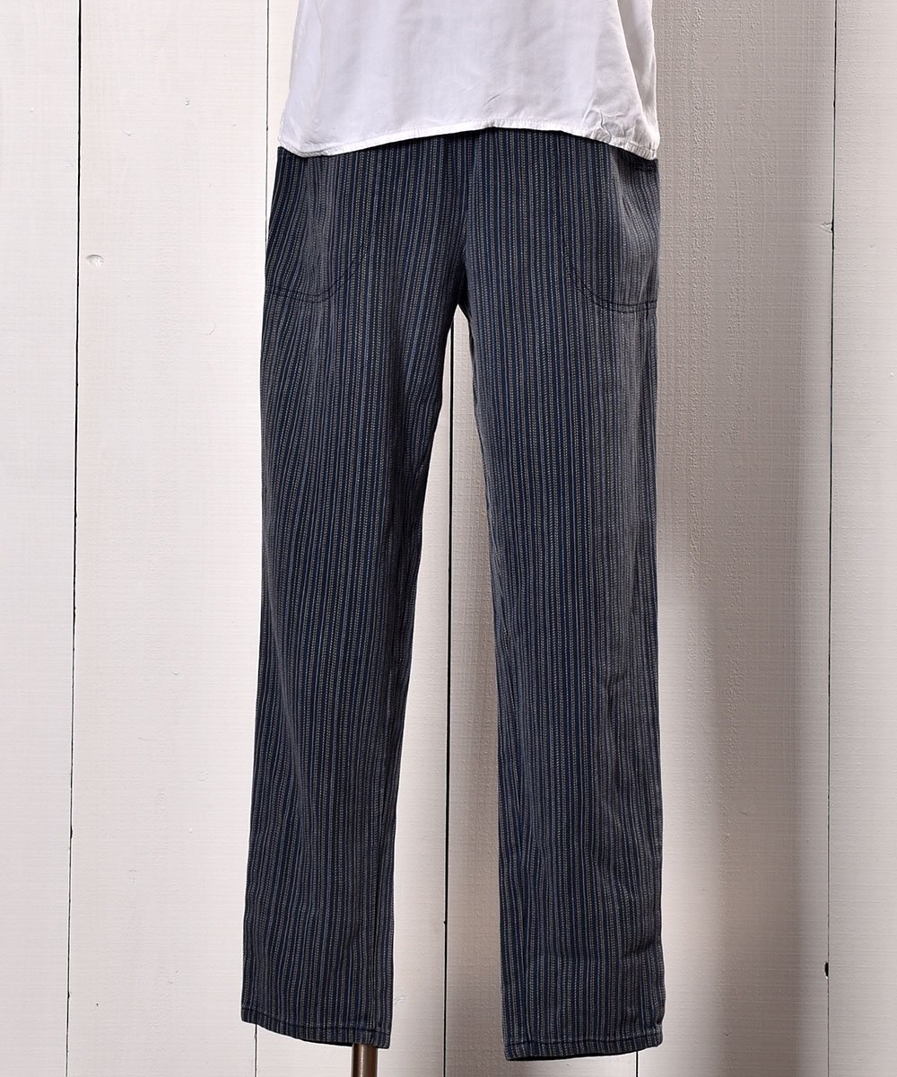 Made in USA Easy Cotton Pants Multi Stripe |ꥫ ѥ ̵ ޥȥ饤ץͥ